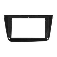 2X Car Radio Fascia for Altea 2004-2015 DVD Stereo Frame Plate Adapter Mounting Dash Installation Bezel Trim Kit