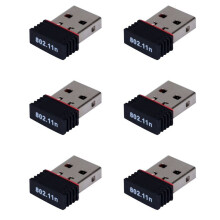 6X New Realtek USB Wireless 802.11B/G/N Lan Card Wifi Network Adapter RTL8188