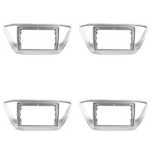 4X 2Din 9Zoll Auto Stereo Radio DVD Panel Blende Rahmen Leiste für  Solaris 2 Accent Verna 2017-2018