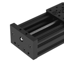 2X Stampante 3D Asse Z Vite T8 Asse Z DIY C Tavola Scorrevole CNC Kit Attuatore Lineare 250Mm-Nero