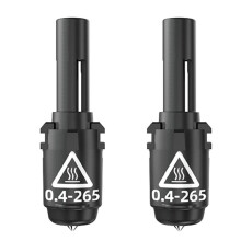 2pcs 0.4mm 265 Nozzle High Temp 3D Printer Nozzle Spare for Flashforge Adventurer 3 and Adventurer 4