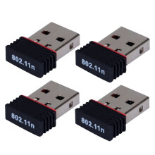 4X New Realtek USB Wireless 802.11B/G/N Lan Card Wifi Network Adapter RTL8188