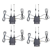 4X H927 Industrial Grade 4G Router 150Mbps 4G LTE CAT4 Sim-Kaart Router met Externe Antenne Ondersteuning 10 Wifi Users-EU