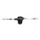 2X Universal Motorcycle Pull Wire Clutch Effort Saver Stunt Clutch Cable Easy System for    Black 5