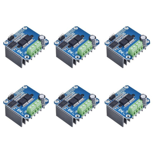 6X BTS7960 43A High Power Motor Driver Module/ Car Driver Module for  Current Limit 1