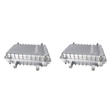 2X Long Range Wireless AP Bridge Amplifier IP66 Box Cast Aluminum Metal Housing for Communication Base Station