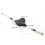 2X Universal Motorcycle Pull Wire Clutch Effort Saver Stunt Clutch Cable Easy System for    Black 6