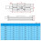 2X 3D Printer Z Axis Screw T8 Z Axis Diy C  CNC Sliding Table 250mm Linear Actuator Kit-Black 5