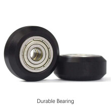 [65Pcs]3D Printer POM Pulley Wheels 625Zz Linear Bearing Ulley Passive Round Wheel Roller for  CR10, 3