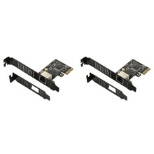 2X 5G PCI-E Naar RJ45 Netwerkkaart RTL8126 Chip Gigabit Ethernet PCI Express Netwerkkaart 5000Mbps 1Gbps/5Gbps