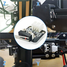 10 Stück 3Pin für Endstopp Grenze Endschalter mit Kabeln, 3D Drucker Grenze Endschalter, Mechanisches Endstopp Schalter Modul für CR 10
