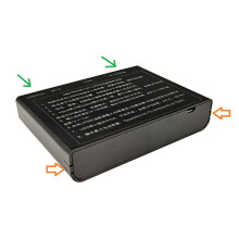 2X USB 5V 9V 12V Output DIY 18650 Battery UPS Power Supply Box for DVR Wireless Router Modem Mobile Phone LED