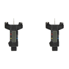 2X 3D-Printeronderdelen 2GT Distributieriem Elastische Spanningsmeter Synchrone Riemspanningsmeter Tester Detectiemeting Zwart