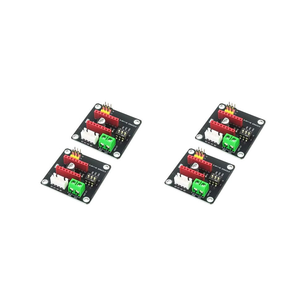 4Pcs Drv8825 A4988 3D Printer 42 Stepper Motor Driver Controller Expansion Module For Arduin R3 Ramps1.4 Motor Driver 6031805645275