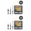 2X for  3D Printer DIY  Model Clock MH011 Components Kit for 3D Printing DIY  Gift 1