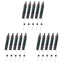 15 STUKS PV Zonnepaneel Connector Mannelijke/Vrouwelijke 30A Ingebouwde Diode Inline Zekering Zonnedraad Connectoren Waterdicht Anti-Terugstroom