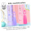 Kids Toothbrush Set Soft Bristle Gentle Clean Cartoon Design Replaceable Head Ergonomic Grip 2