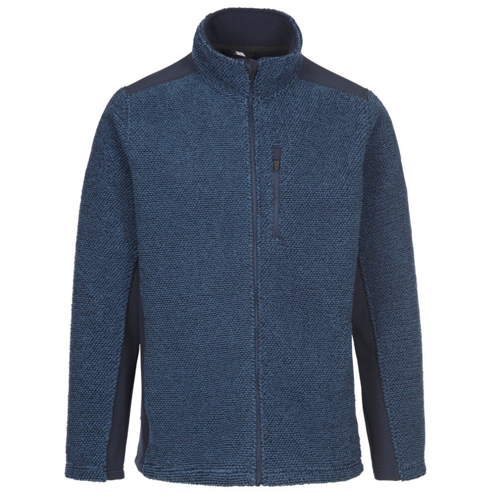Trespass (Xs, Smokey Blue Stripe) Mens Farantino Fleece Jacket