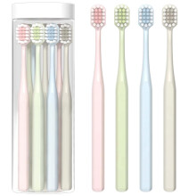 Soft Adult Toothbrush 8 Pack with Soft Bristles Wide Head Design for Travel and Couples