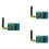 3X 868M Multifunctional Wireless RS485 Bus RF Serial Port UART Transceiver Module DTU for PTZ Camera PLC Modbus RTU 1