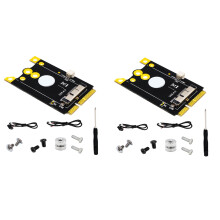 2X Upgrade Version PCIe (MPCIe) Converter Adapter Board 12+6 Pins WiFi Card to PCI-E for Broadcom BCM94360CD