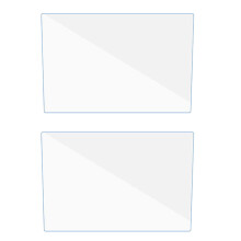 2X para 2019-2021 Impreza Forester Accent Película Protectora de la Pantalla Táctil de Navegación del Automóvil de 8 Pulgadas Película de