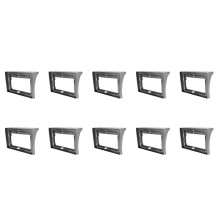 10pcs 10.1 Inch Car Fascia for Hiace 2010-2018 2Din Fascia Audio Fitting Adaptor Panel Frame Kit Car Accessories