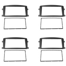4X 2 Din Car Radio Fascia DVD Player Panel Kits Stereo Dash Frame for C CLK G CLASS Viano W203 W209 W463