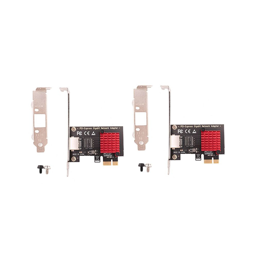 2X Pcie Card Gigabit Network Card 10/100/1000Mbps Rj45 Wired Network Card Pci-E Network Adapter Lan Card 6031282526395