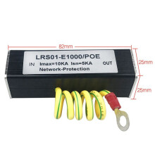 5X 100/1000M POE Telecamera IP Rete POE RJ45 E POE Dispositivo di Protezione Contro Le Sovratensioni Arrester SPD 1000M
