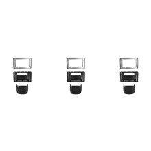 3X Ramka WykońCzeniowa Radia Samochodowego 2 Din dla  Sentra 2001-2006 DVD Stereo PłYta MontażOwa Adapter PłYty MontażOwej Bezel Montaż