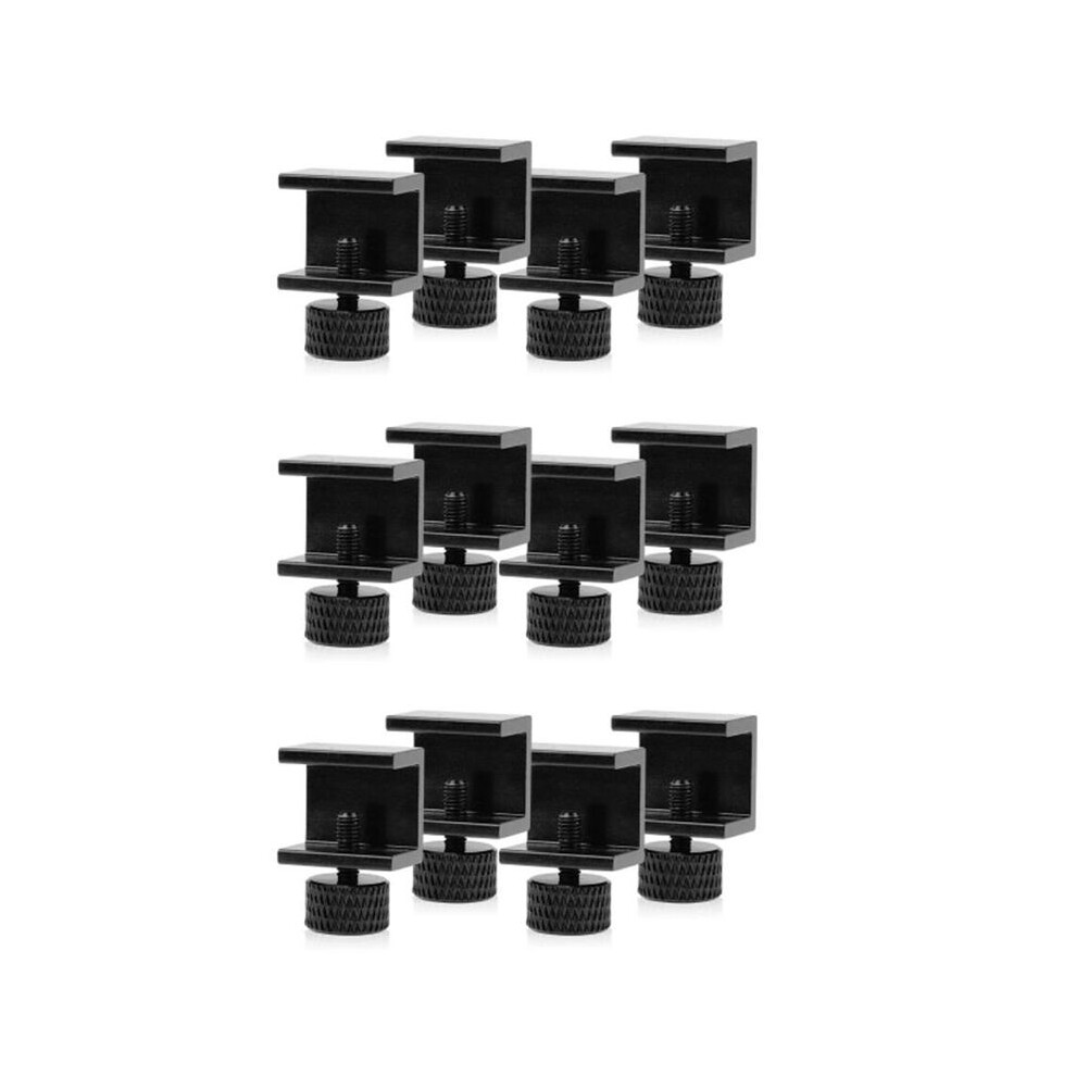 3D Printer Parts 12Pcs Glass Heatbed Clip Clamp Heated Bed Clips Ultimaker Hotbed Build Platform Retainer 6033970370457