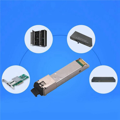 2X 20KM Single Fiber SC GPON Módulo  Gigabit SFP Módulo ÓPtico Compatível com  H3C 2