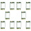 10X QCNFA335 Wireless Network Card, NGFF M2 Interface 4.0  Wireless Network Card Support System Win7/Win8/Win10 1