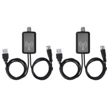 4X Amplificador de Sinal Aéreo HDTV Antena de TV HDTV com Kits de Fonte de AlimentaçãO USB