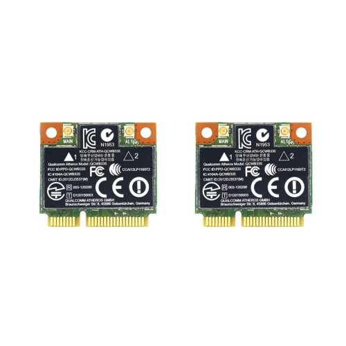 2X AR9565 WiFi Card QCWB335  PCIE  4.0 150Mbps 2.4G for XP Win7 Win8 Linux System