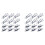 24Pcs Glass Bed Spring Turn Clips for   3 Pro,  3S, 5 Pro,CR-20 PRO,CR-10S Pro 3D Printer 1