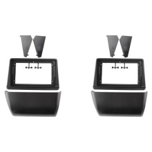 2X Autoradio Fascia voor  Pajero Montero V31 Cheetah Kingbox Stereo Frame Plaat Adapter Navigatie Panel Frame