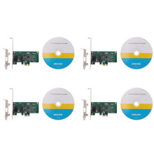 4X PCI-E Gigabit Network Adapter Desktop 82574L Chipset NIC