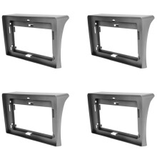 4st 10.1 Inch Auto Fascia voor  Hiace 2010-2018 2Din Fascia Audio Fitting Adapter Panel Frame Kit Auto Accessoires