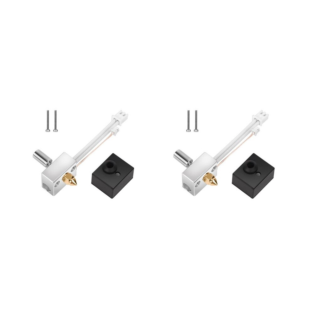 2X S1 Spirit Heating Block Kit Hotend 24V 40W For -3 S1 Cr-10 Pro 3D Printer With Sprite Extruder A 4711979994431