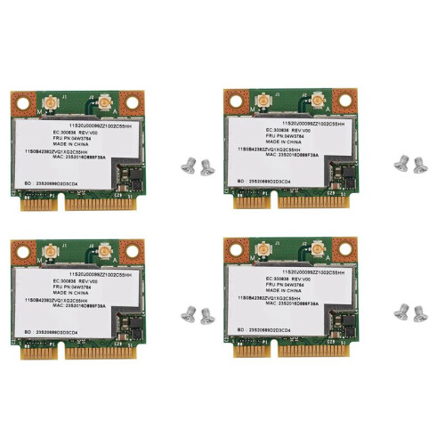 4X BCM943228HMB 04W3764 WIFI Wireless  4.0 Half  PCI-E Card Compact for  E130 E135 E330 E335 E430