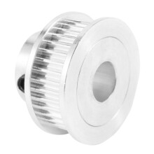 3X Aluminum GT2 36 Teeth 8mm Bore Timing Belt Pulley Flange Synchronous Wheel for 3D Printer