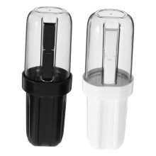 Toothbrush Travel Case 2 Pack with Rinse Cup, Portable Toothbrush Holder for Dust Storage