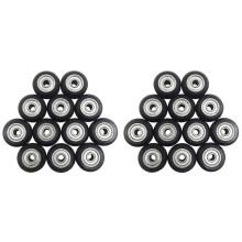 24 Pcs 625Zz Plastic Pulley Wheels with Bearings Gear for 3D Printer Compatible with CR-10 / CR-10S / CNC Router Hybrid