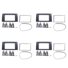 4X für Swift 2005-2010 2 Din Audio Panel DVD Navigations Panel Rahmen Auto Blenden Stereo Radio Panel