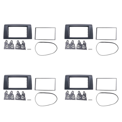 4X für  Swift 2005-2010 2 Din Audio Panel DVD Navigations Panel Rahmen Auto Blenden Stereo Radio Panel