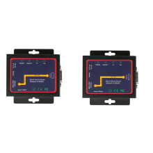 2X Industrial Modbus Serial RS485 RS422 to Ethernet Converter Device Server TCP/RTU/UDP RJ45 to RS232+RS485 Connector