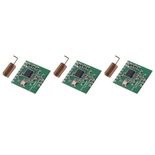 3X CC1101 868MHZ Radiosändningsantenn Transceiver Modul