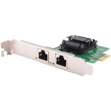 4X 2-Port Gigabit PCIe Network Card 1000M Dual PCI Express Ethernet Adapter with 82571EB LAN NIC Card for Windows
